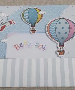 Προσκλητήριο βάπτισης Baby Boy