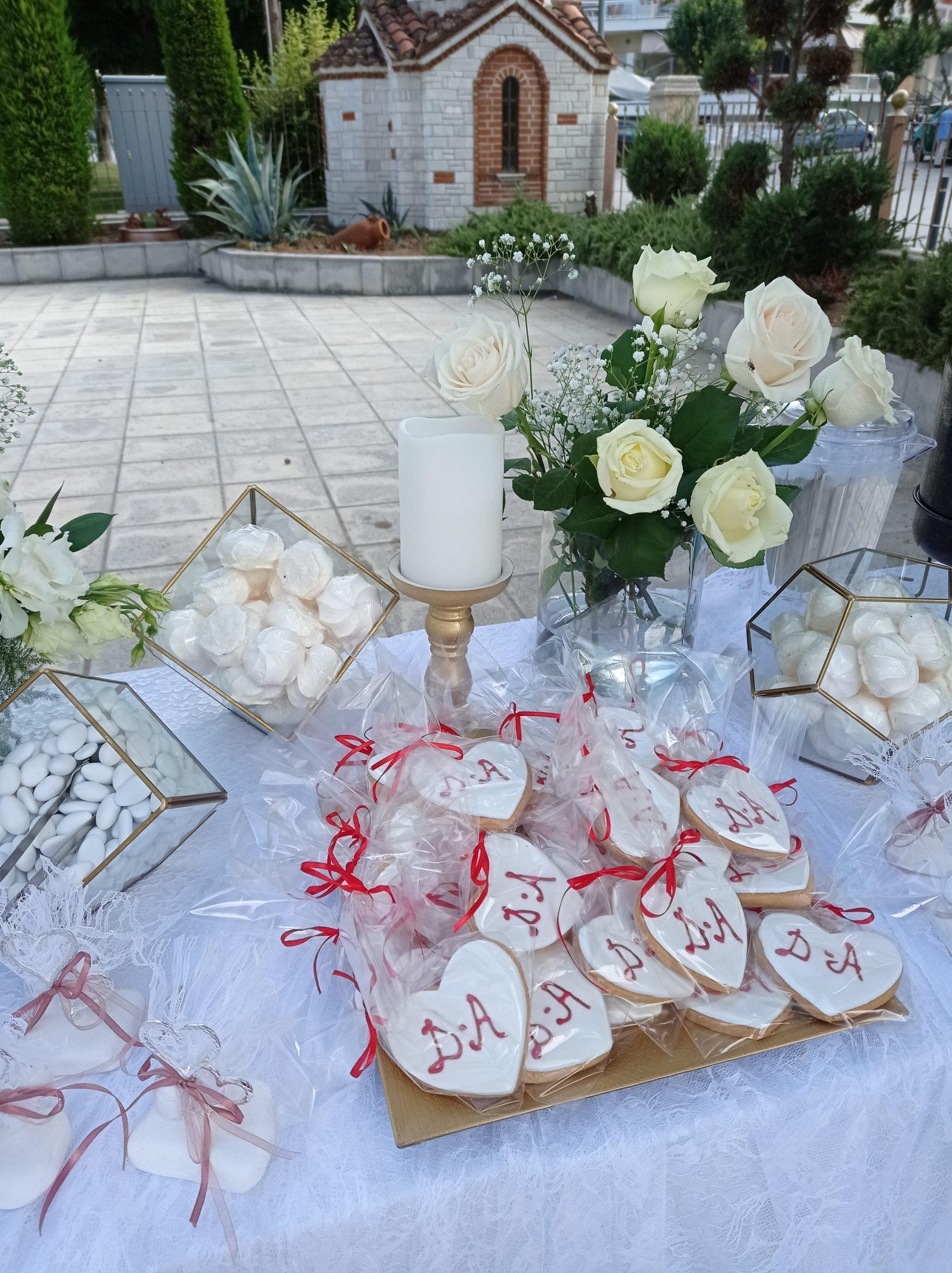 Στολισμός γάμου ρομαντικός στα λευκά - Image 4