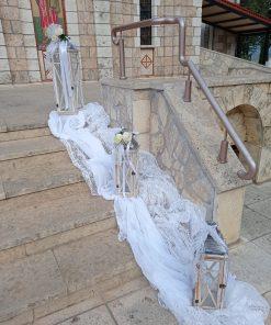 Στολισμός γάμου ρομαντικός στα λευκά - Image 6