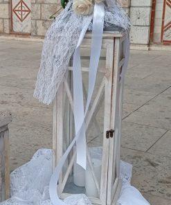Στολισμός γάμου ρομαντικός στα λευκά - Image 7